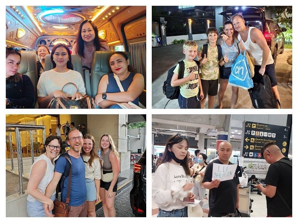 บริการเช่ารถพร้อมคนขับ (สนามบินสุวรรณภูมิ)